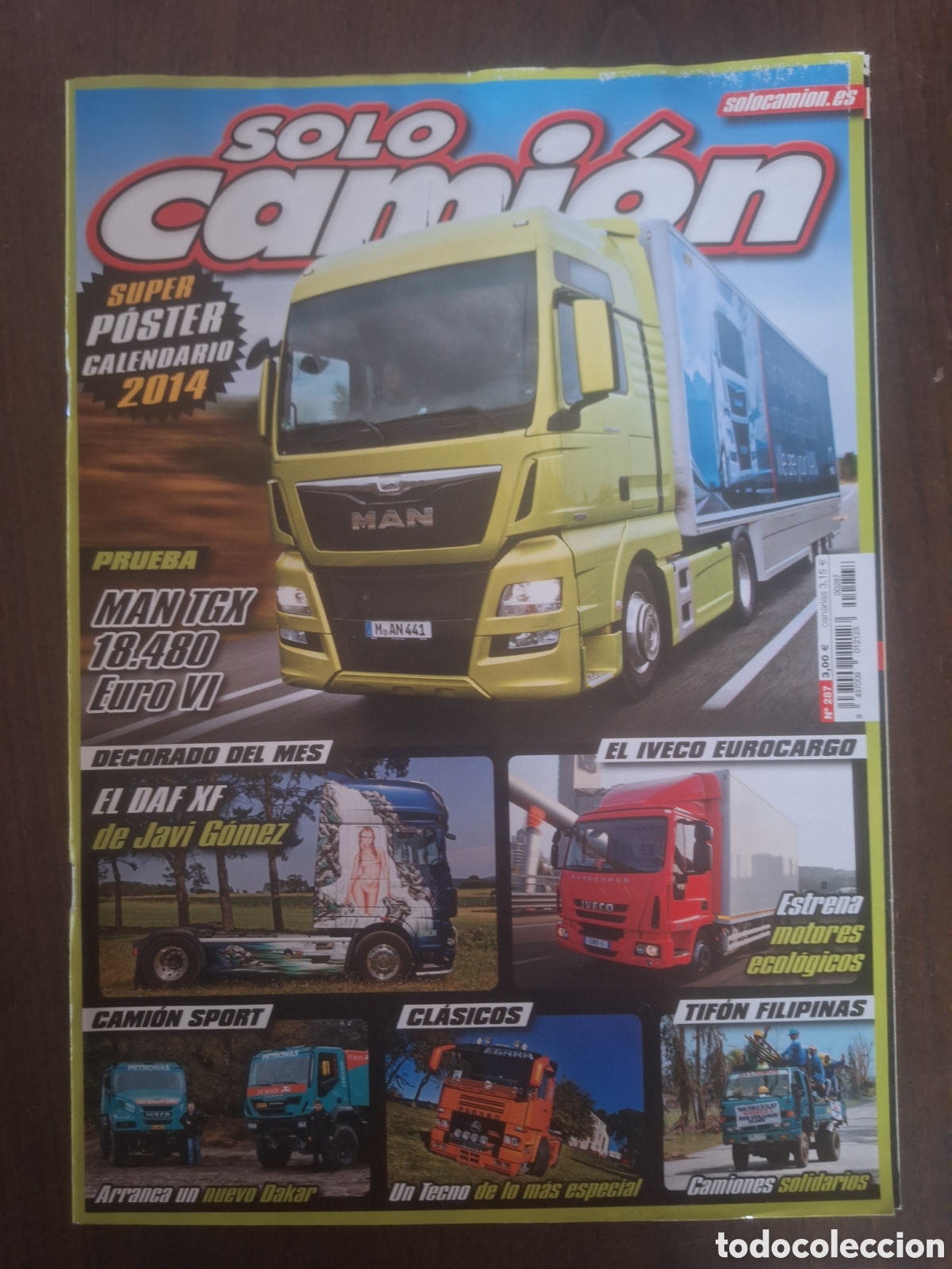 Voitures: Revista solo camion n. 287 de 2014 pegaso