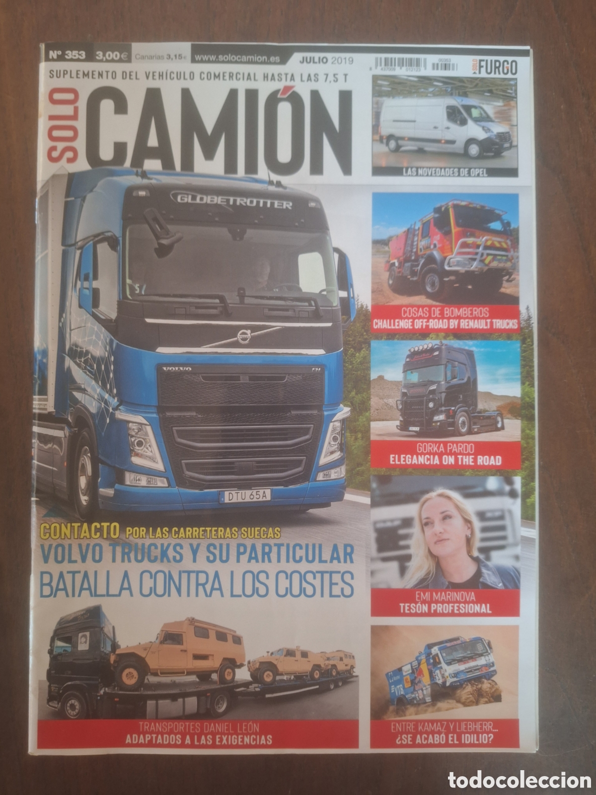Voitures: Revista solo camion n. 353 de 2019