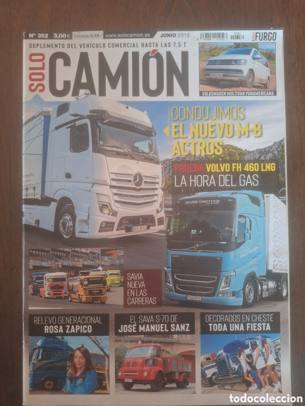 Voitures: Revista solo camion n. 352 de 2019