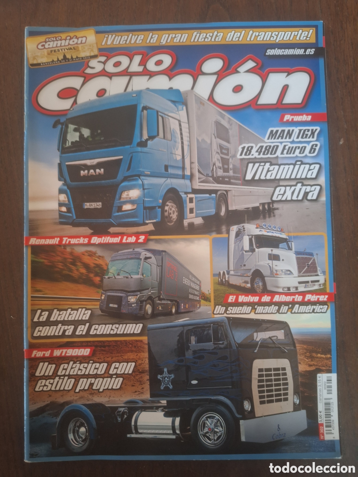 Voitures: Revista solo camion n. 302 de 2015 Renault