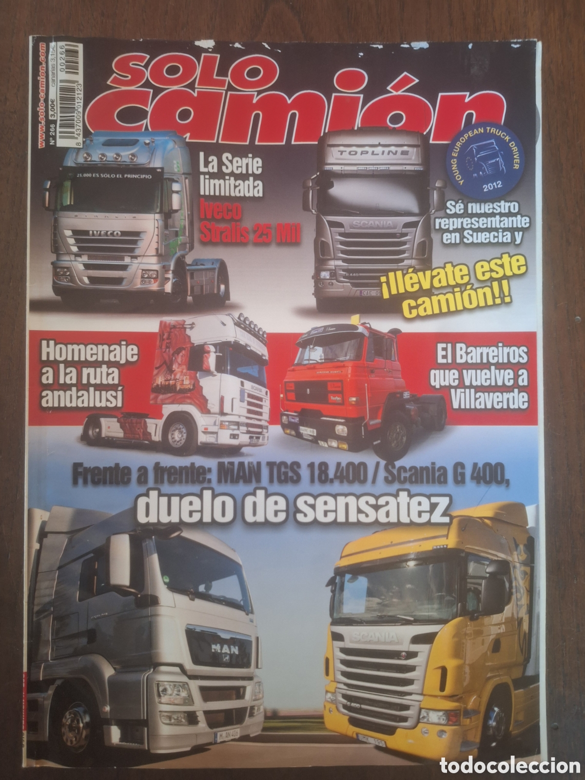Coches: Revista solo camion n. 266 de 2013&ntilde;2 barreiros