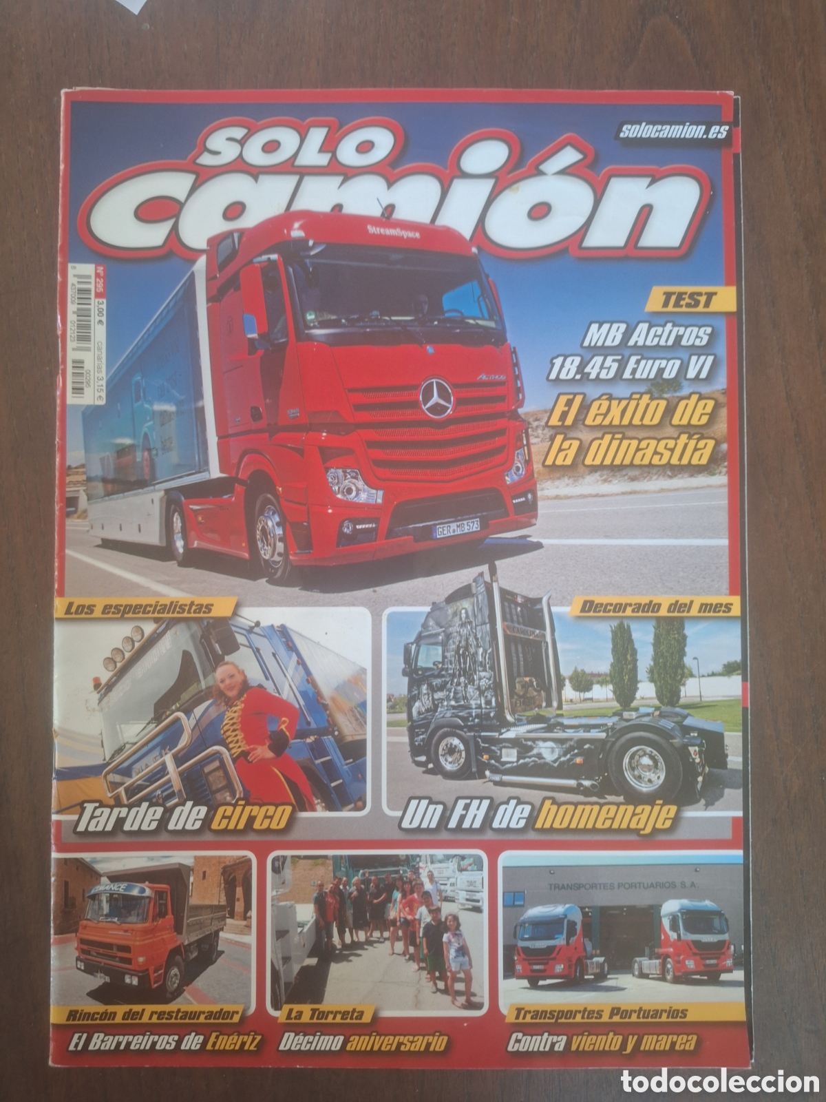 Coches: Revista solo camion n. 295 de 2014 barreiros