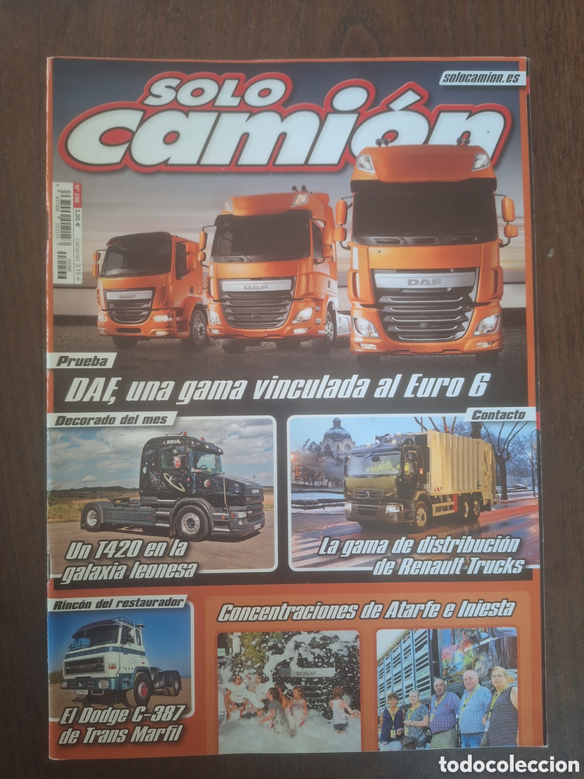 Coches: Revista solo camion n. 296 de 2014 dodge