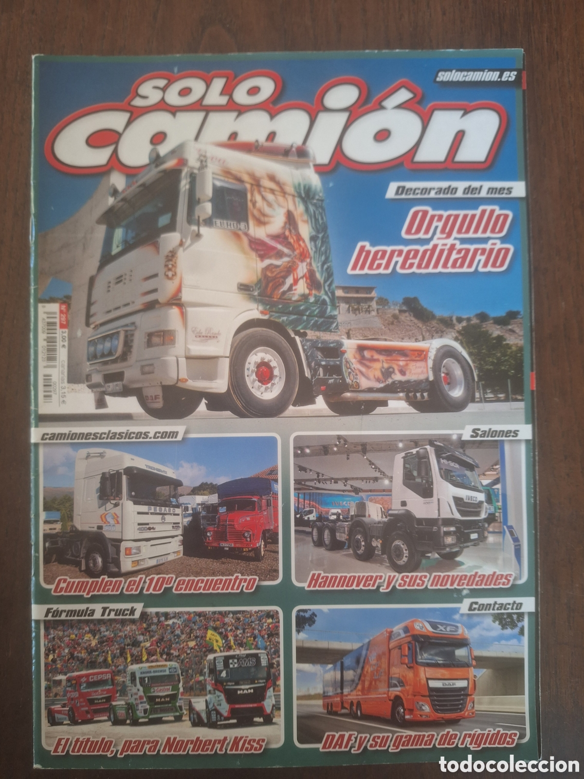 Coches: Revista solo camion n. 297 de 2014