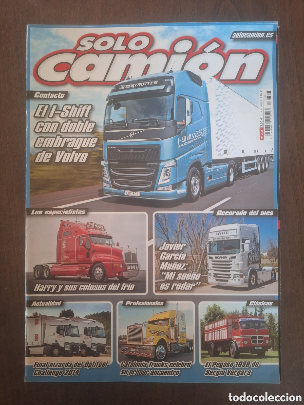 Coches: Revista solo camion n. 298 de 2014 pegaso