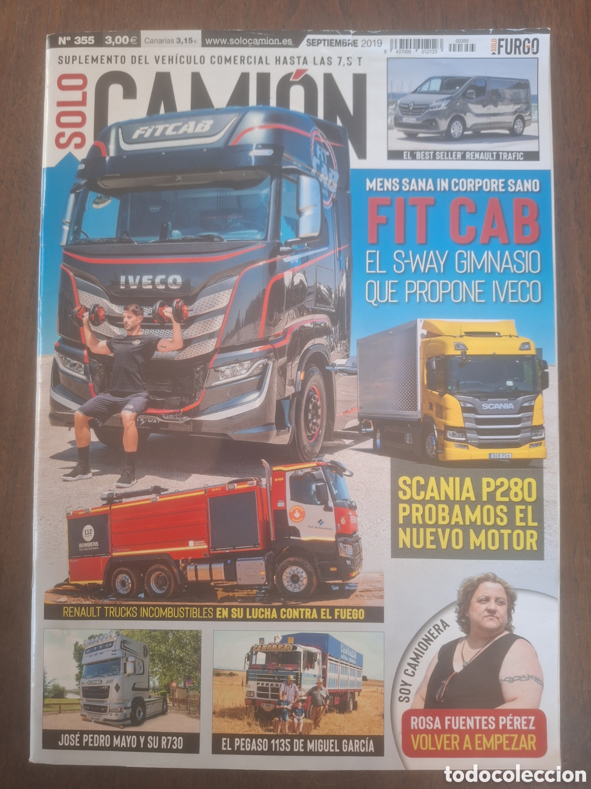 Coches: Revista solo camion n. 355 de 2019 pegaso