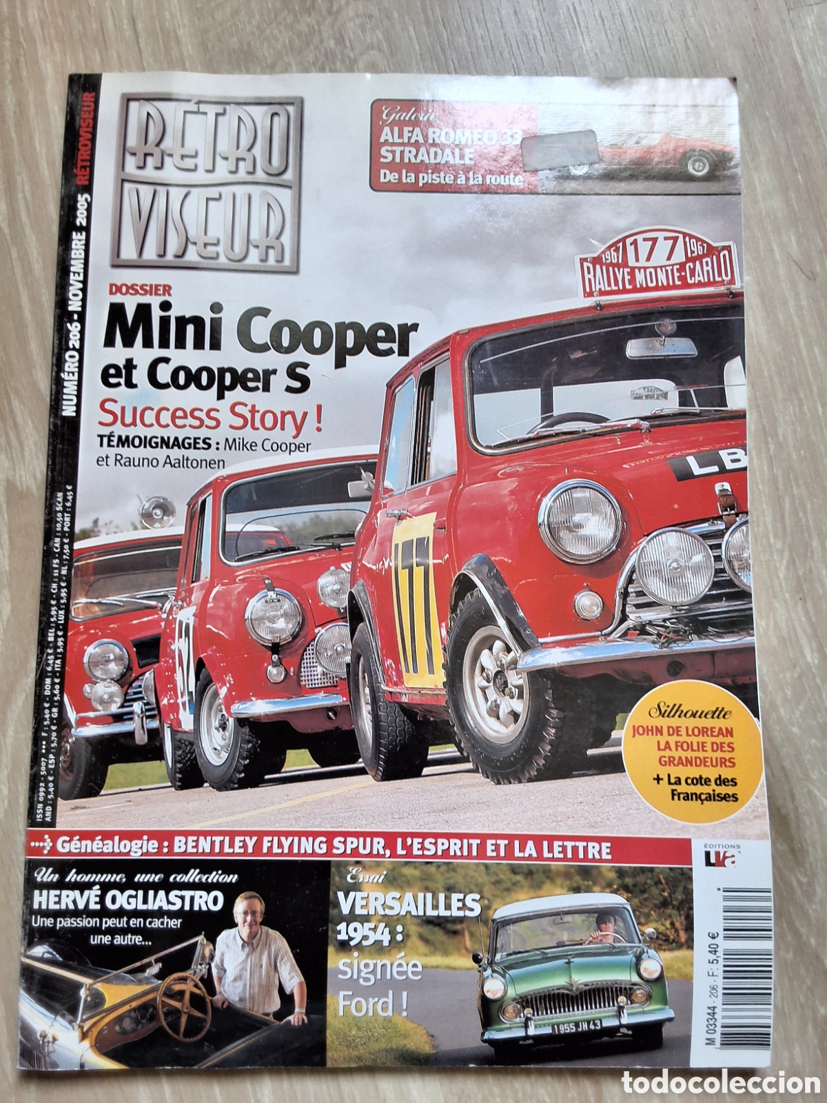 Carros: Retro viseur revista coches francesa a&ntilde;o 2005/11 dossier mini Oooper