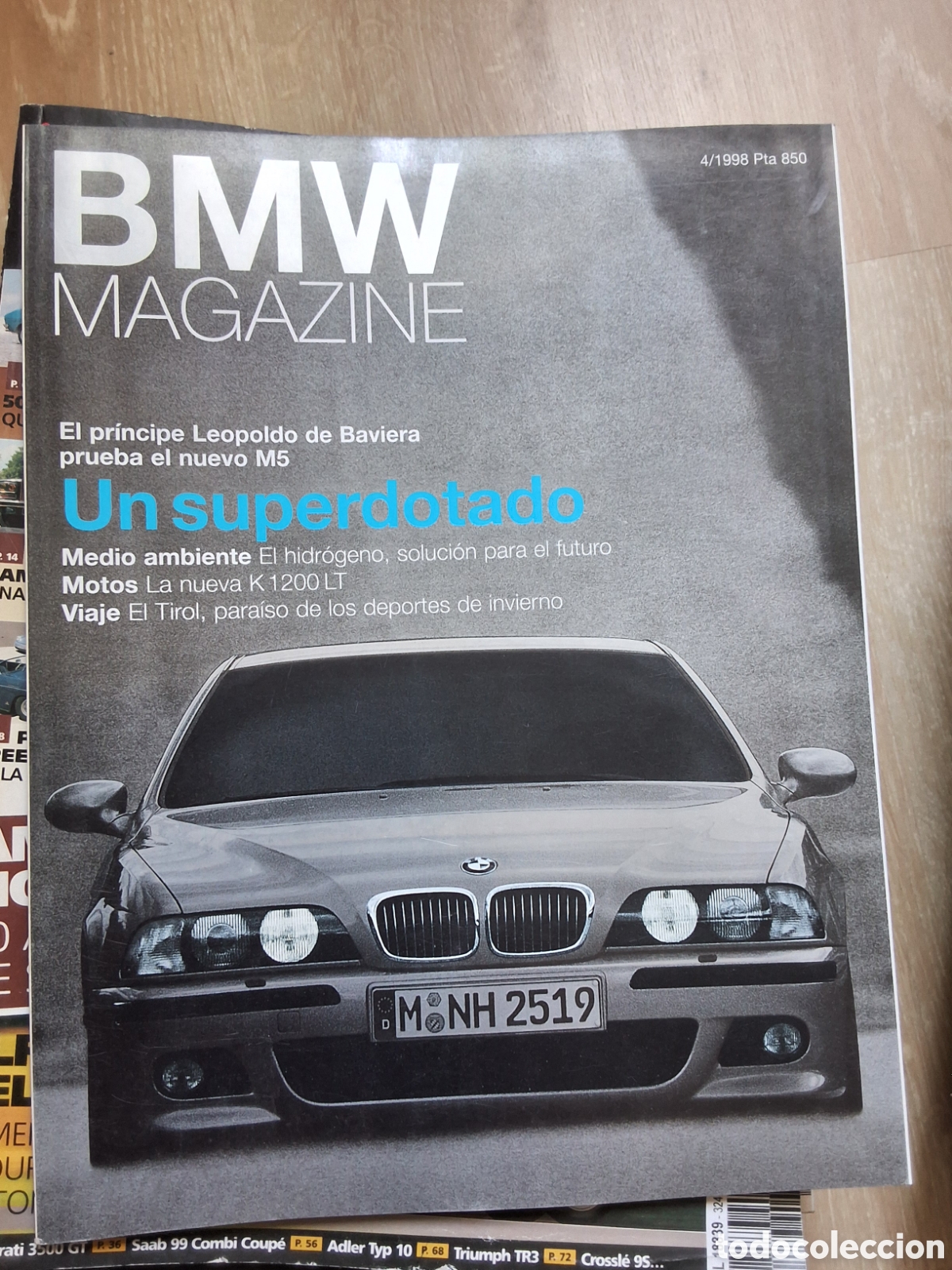 Carros: Bmw magazine revista coches a&ntilde;o 1998/4 M5 incluye suplemento accesorios