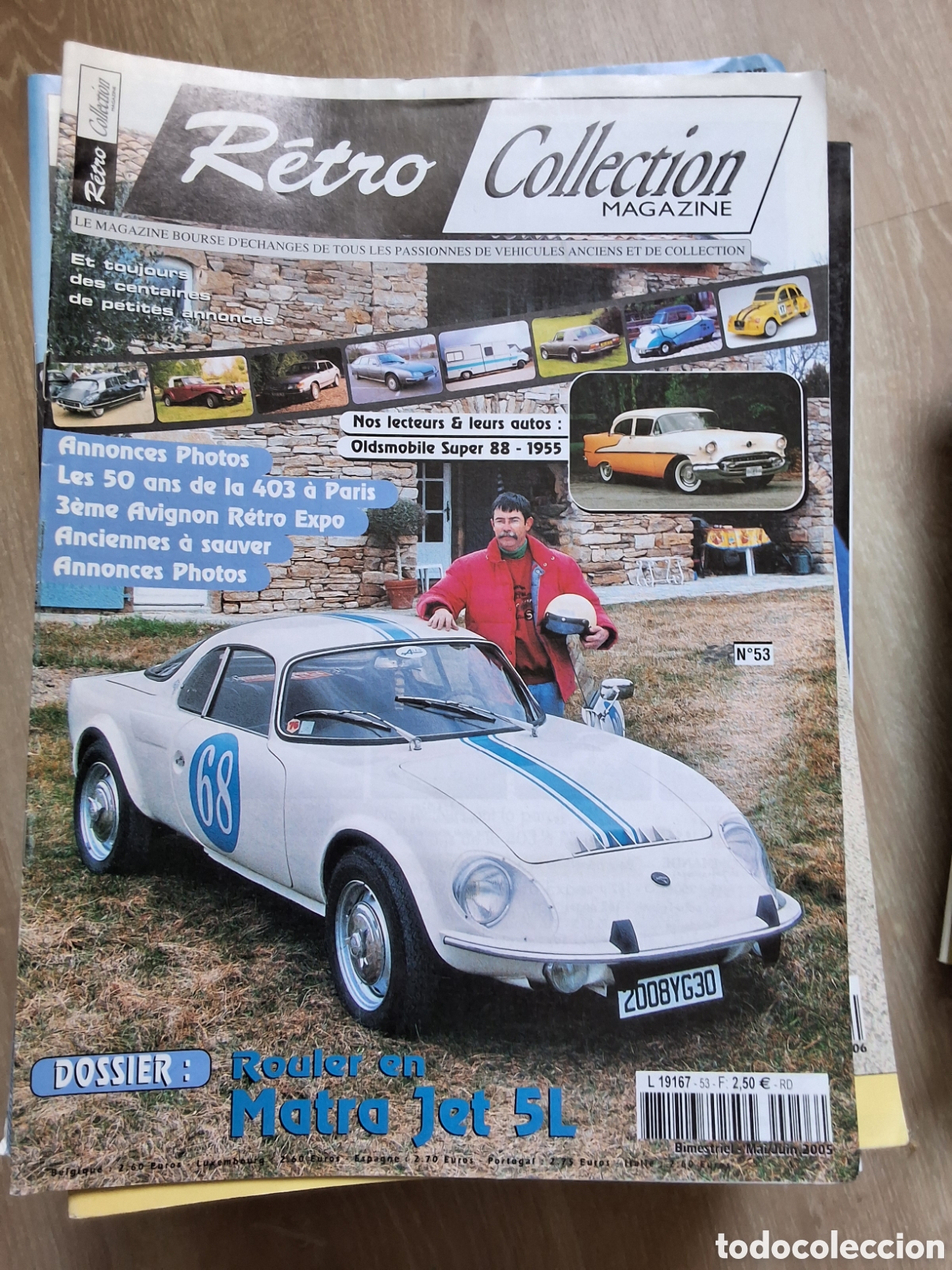 Coches: Retro collection magazine revista coches francesa a&ntilde;o 2005/5 Matra Jet 5L