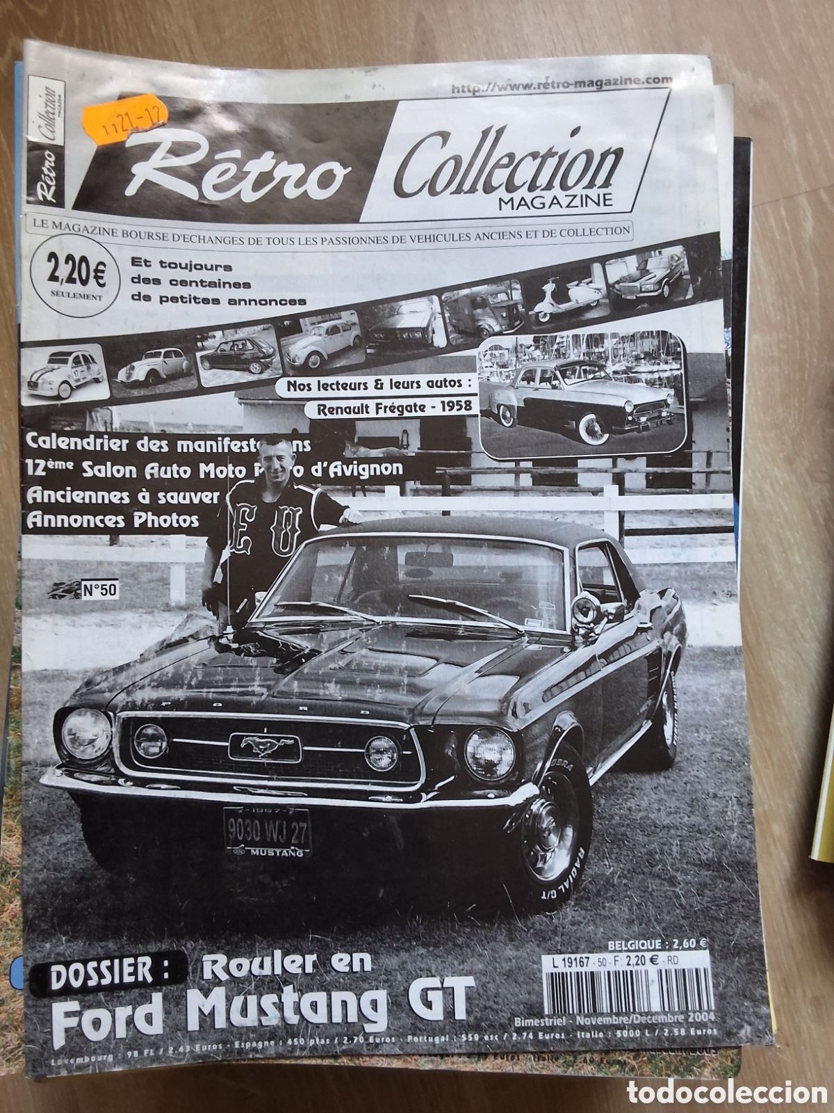 Coches: Retro collection magazine revista coches francesa a&ntilde;o 2004/11 Ford mustang Gt