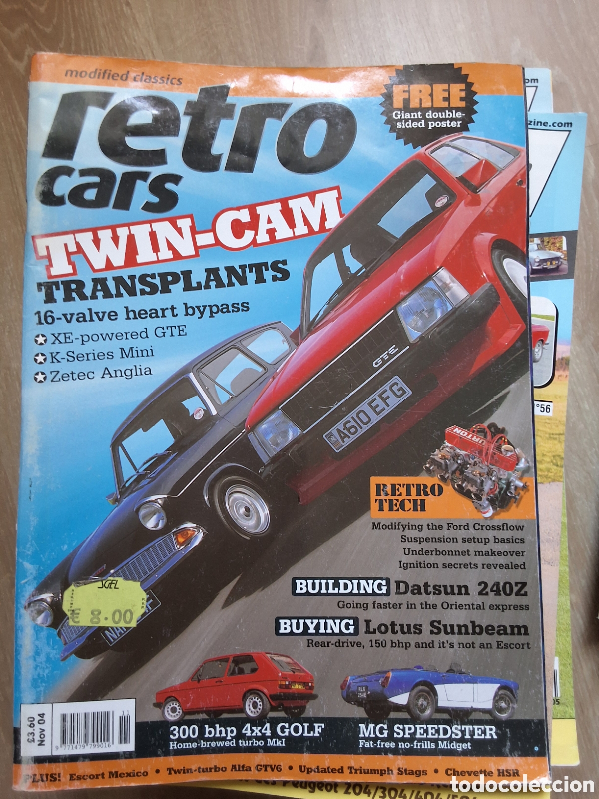 Coches: Retro cars revista coches inglesa a&ntilde;o 2004/11