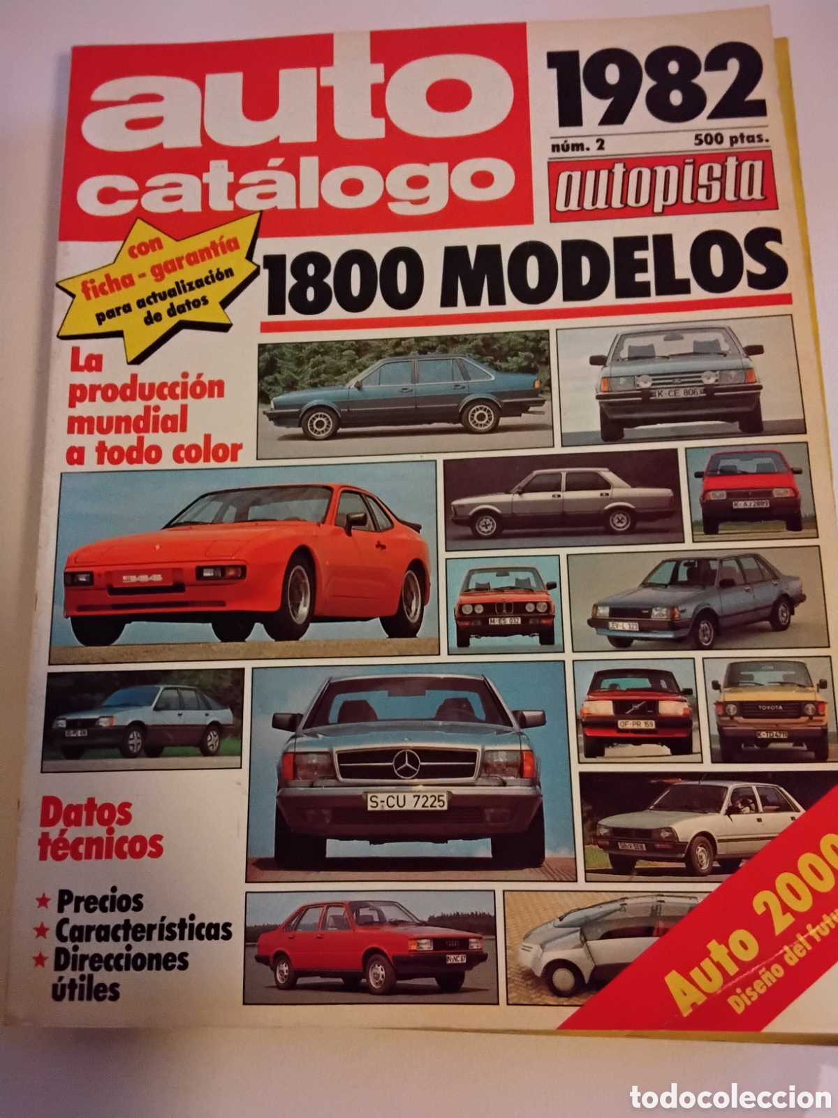 Coches: AUTO CAT&Aacute;LOGO AUTOPISTA. 1982. N&Uacute;MERO 2