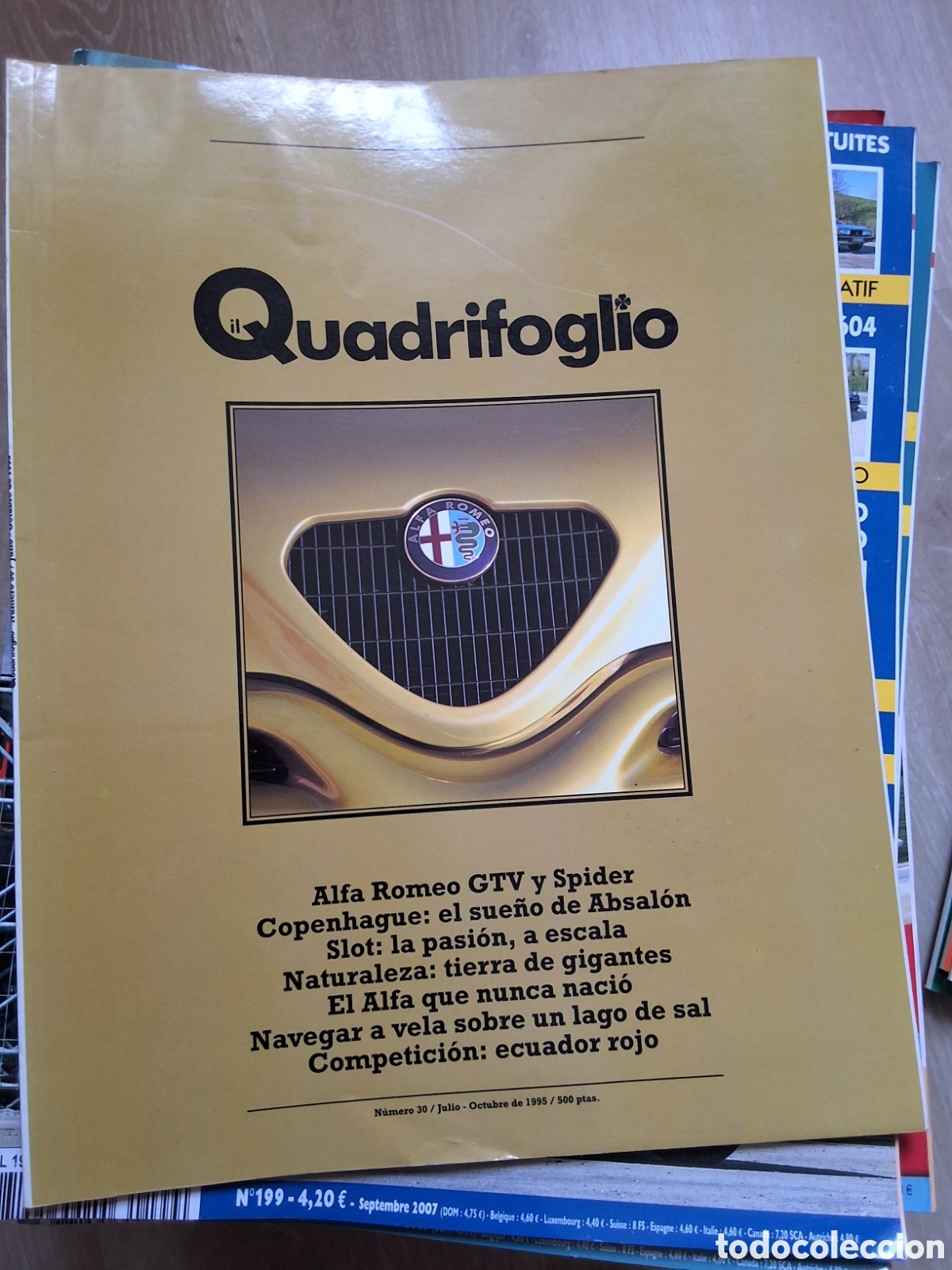 Coches: Quadrifoglio revista coches trimestral n&uacute;mero 30 a&ntilde;o 1995/7-10