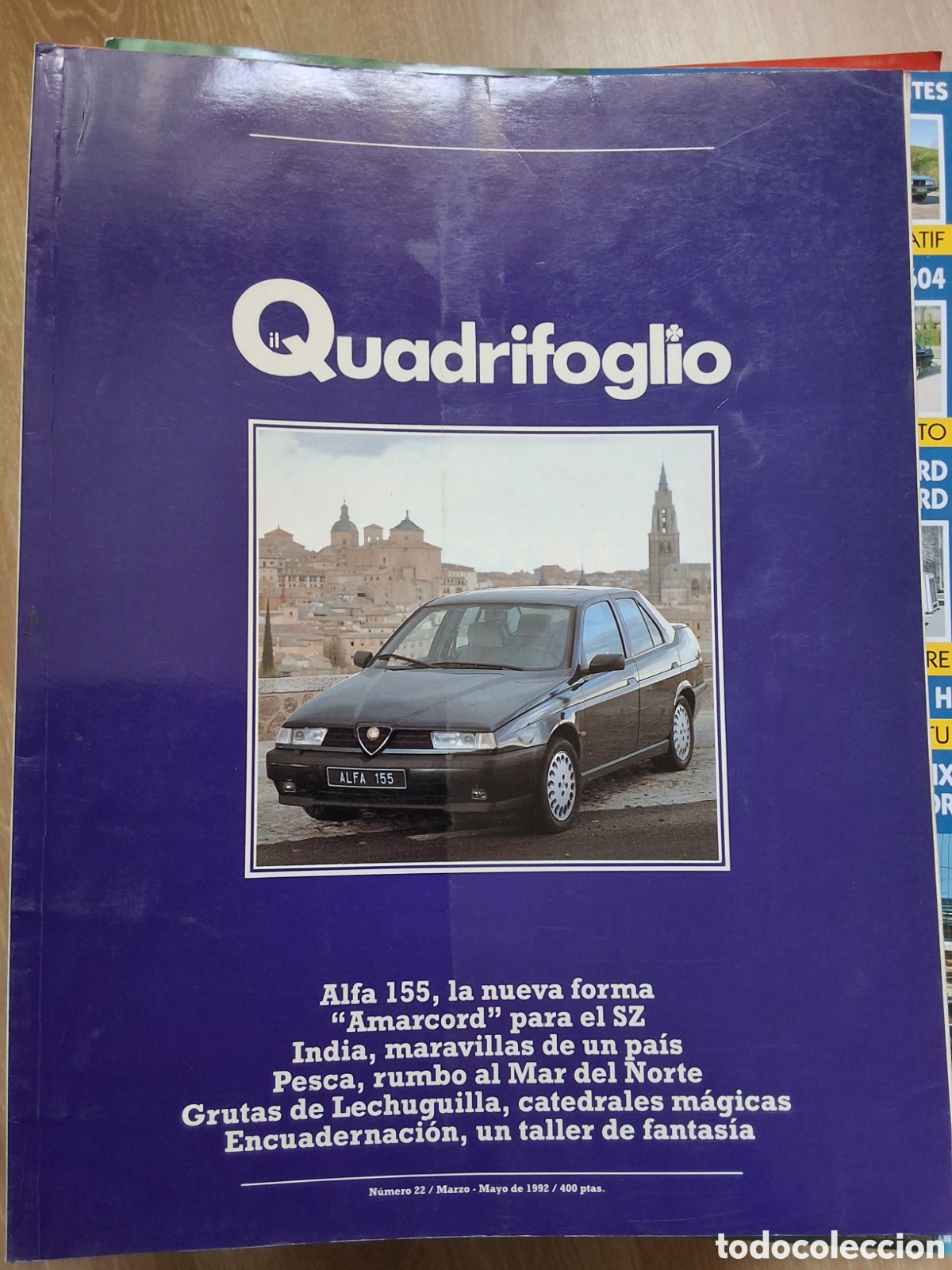 Coches: Quadrifoglio revista coches trimestral n&uacute;mero 22 a&ntilde;o 1992/3-5