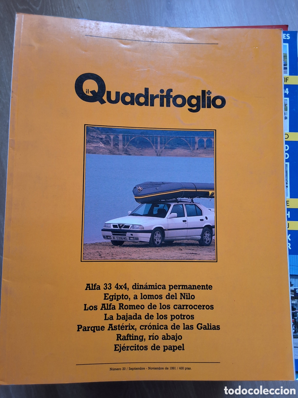 Coches: Quadrifoglio revista coches trimestral n&uacute;mero 20 a&ntilde;o 1991/9-11