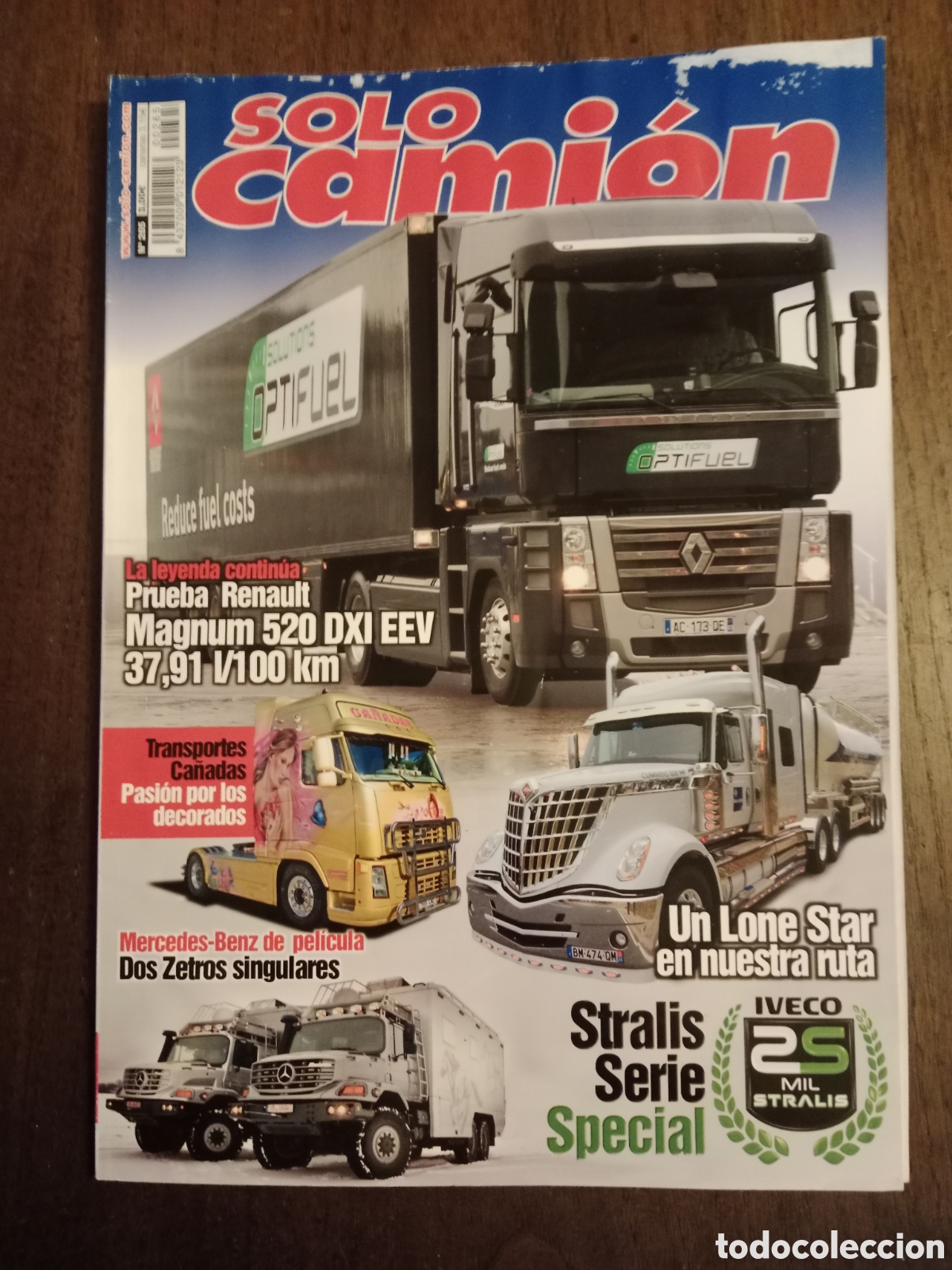 Coches: Revista solo cami&oacute;n n. 265 de 2012 Pegaso