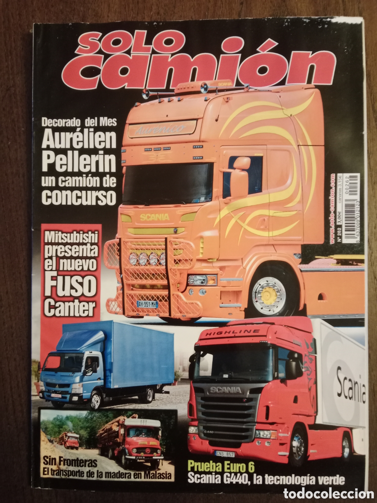 Coches: Revista solo cami&oacute;n n. 262 de 2011