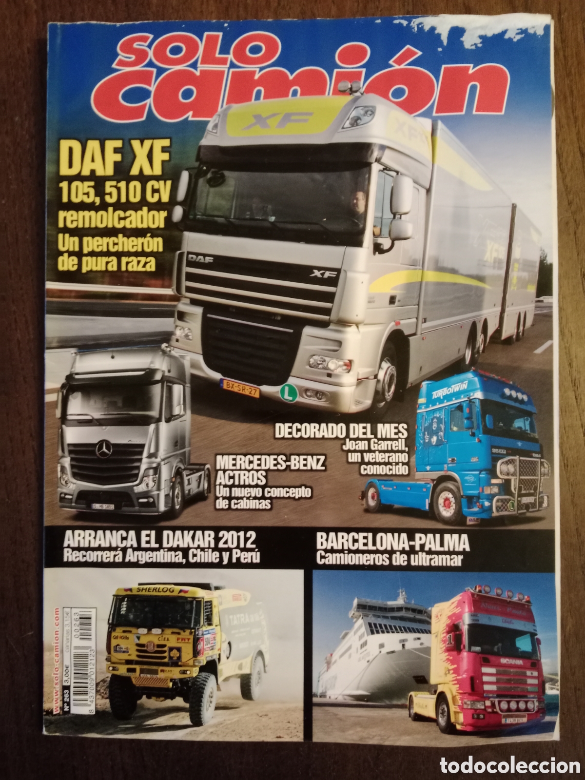 Coches: Revista solo cami&oacute;n n. 263 de 2012 avia