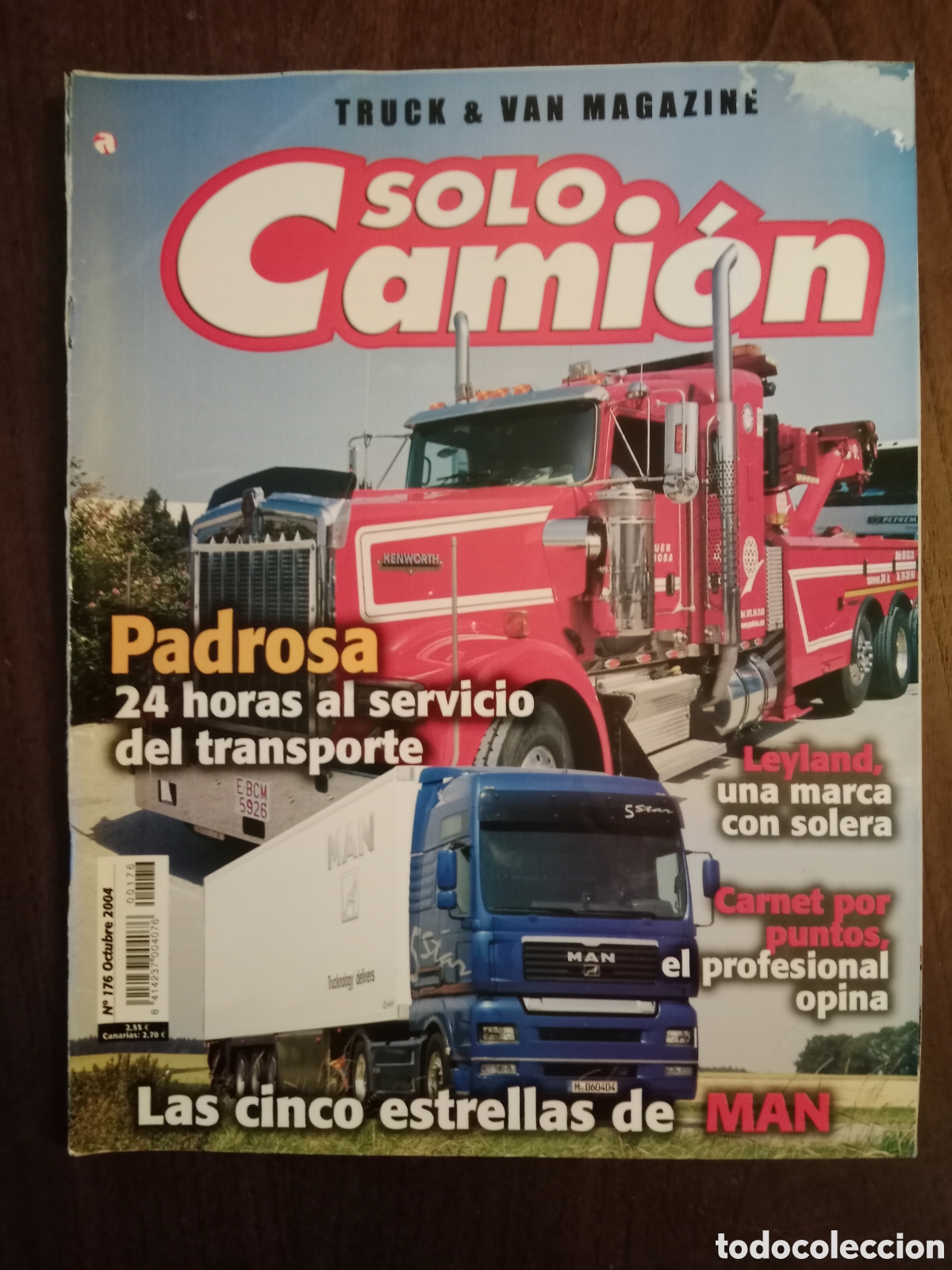 Coches: Revista solo cami&oacute;n n. 176 de 2004