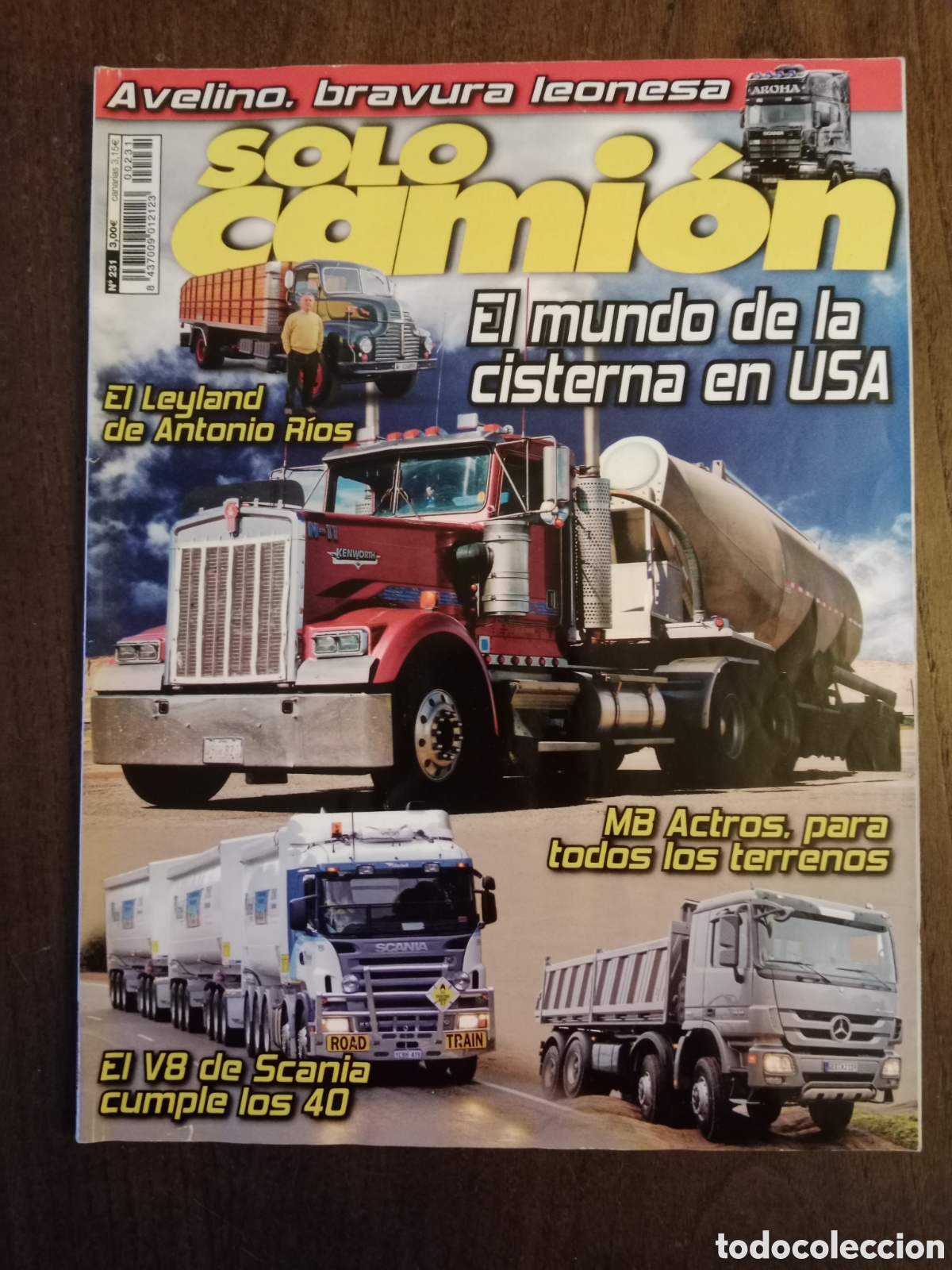 Coches: Revista solo cami&oacute;n n. 231 Leyland