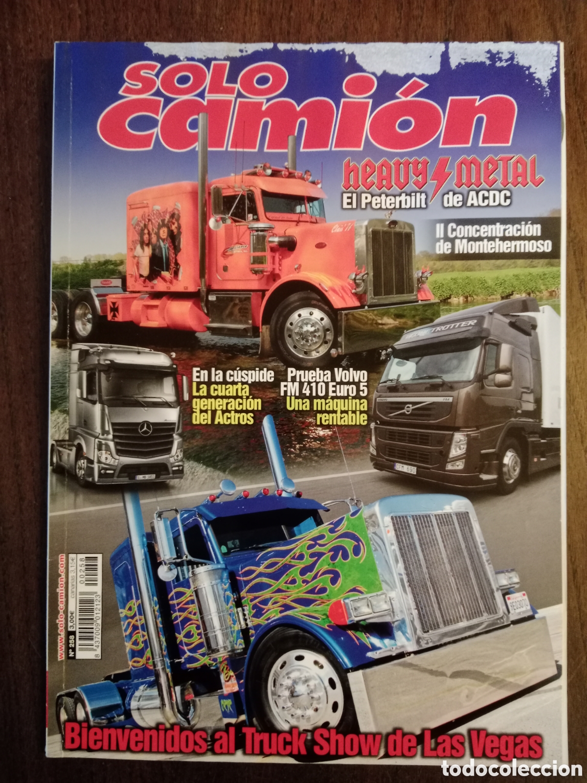 Coches: Revista solo cami&oacute;n n. 258 de 2011