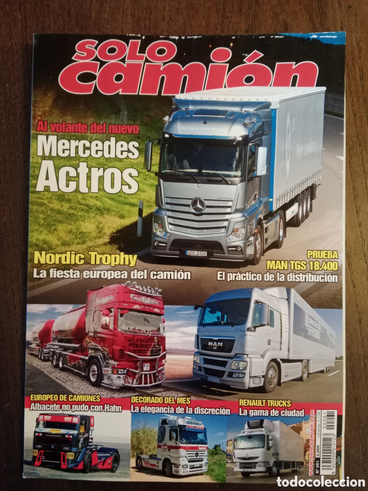 Coches: Revista solo cami&oacute;n n. 261 de 2011