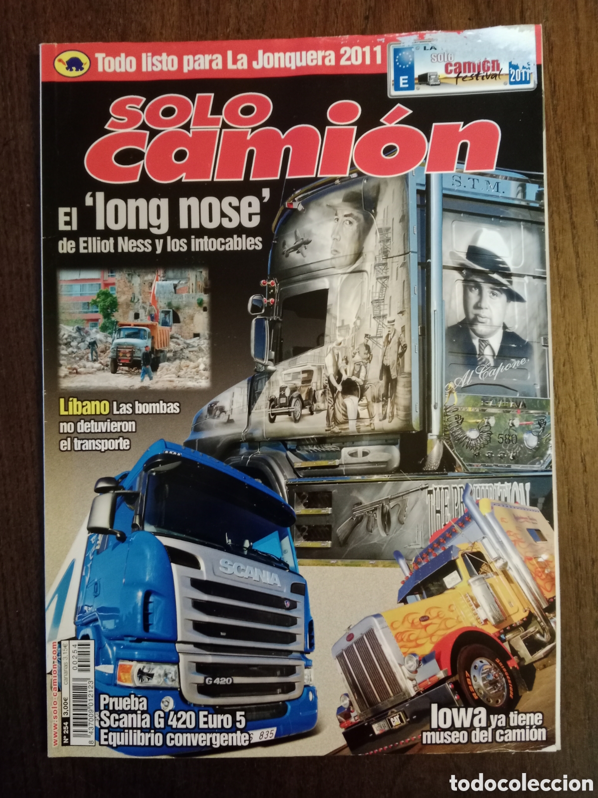 Coches: Revista solo cami&oacute;n n. 254 de 2011
