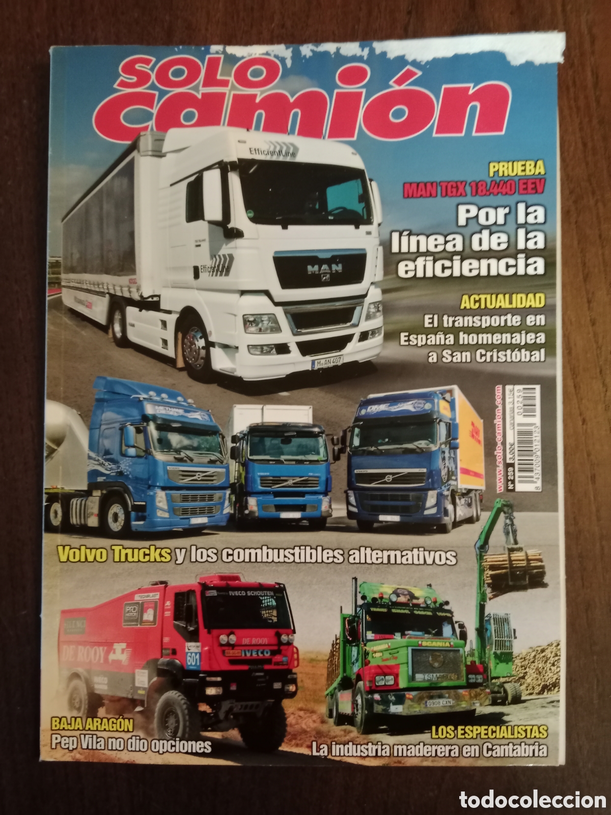 Coches: Revista solo cami&oacute;n n. 259 de 2011