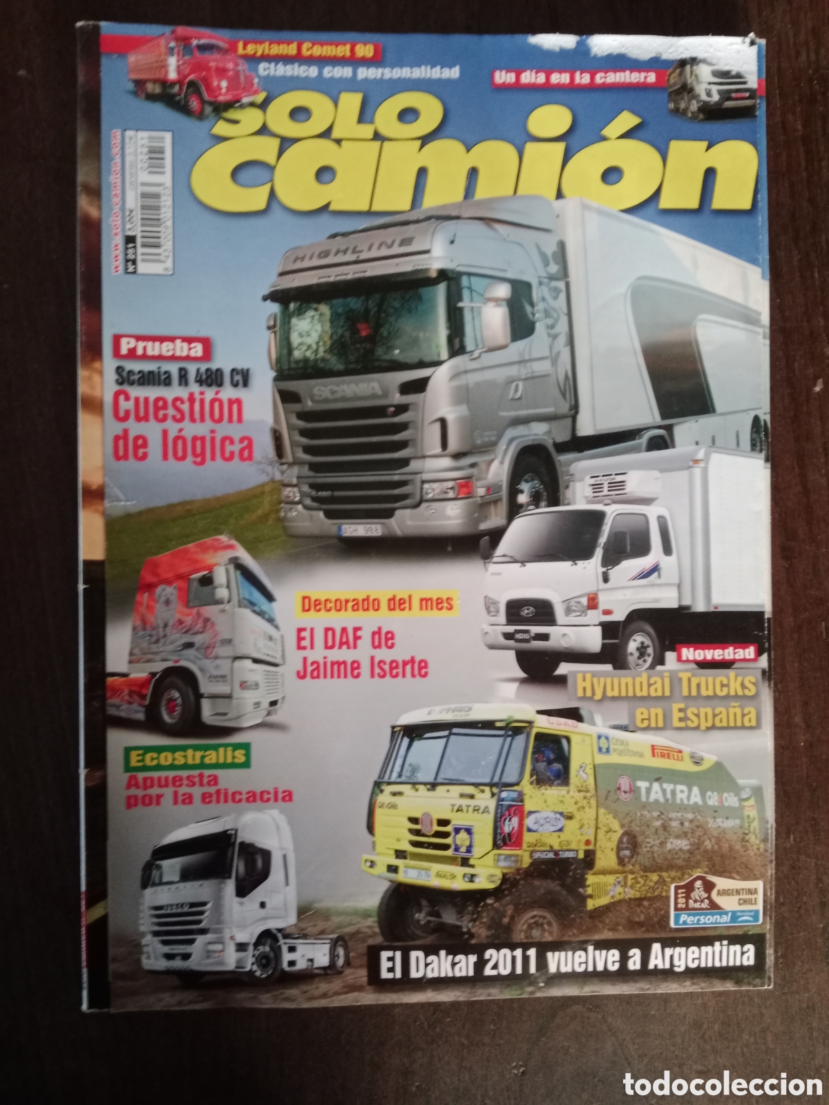 Coches: Revista s&oacute;lo cami&oacute;n n. 251 de 2011