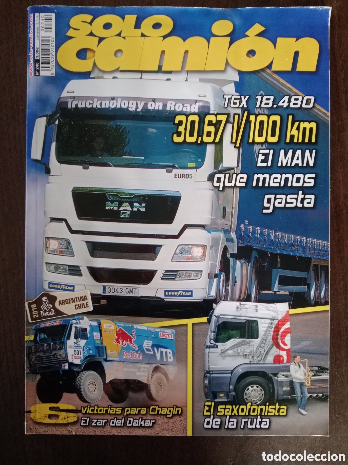Coches: Revista solo cami&oacute;n n. 240 de 2010
