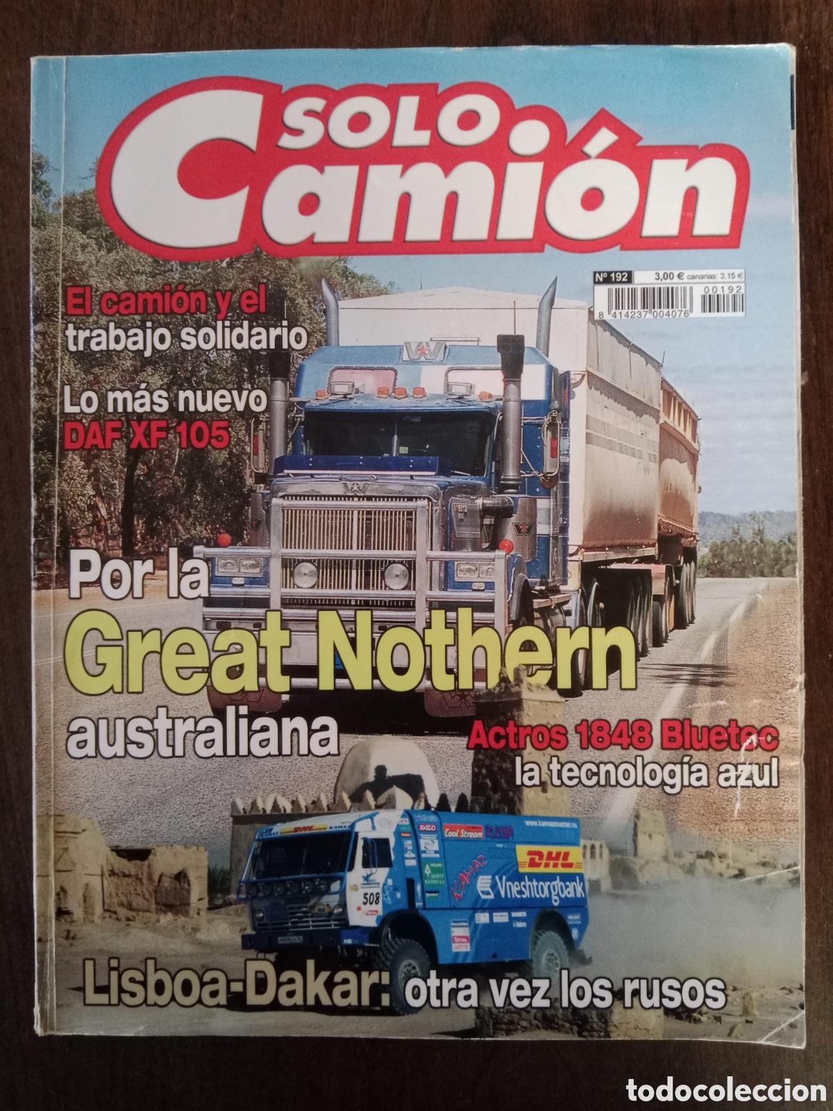 Coches: Revista solo cami&oacute;n n. 192