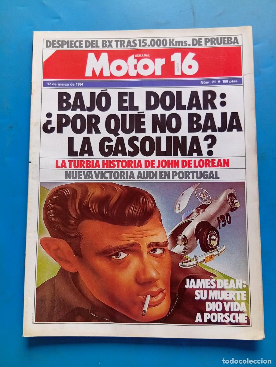 Coches: MOTOR 16. N&ordm; 21. A&Ntilde;O 1984. PRUEBA: NISSAN PATROL. SEGOVIA: DE ROMA A VERSALLES. RALLYE DE POR.. LEER