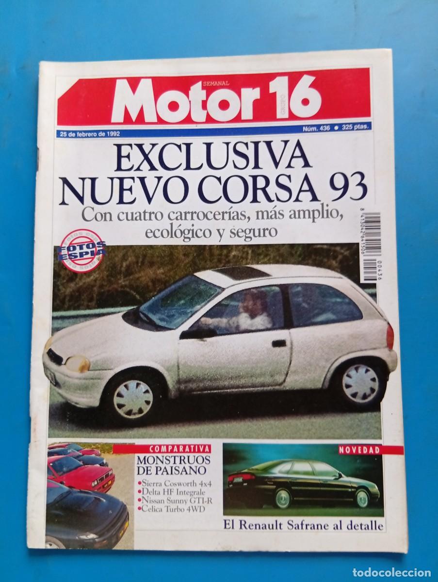 Coches: MOTOR 16. N&ordm; 436. A&Ntilde;O 1992. PRUEBA: MAZDA MX-6. AUDI 80 2.8 E V6. DISE&Ntilde;O FORD, EN MADRID. RAL.. LEER