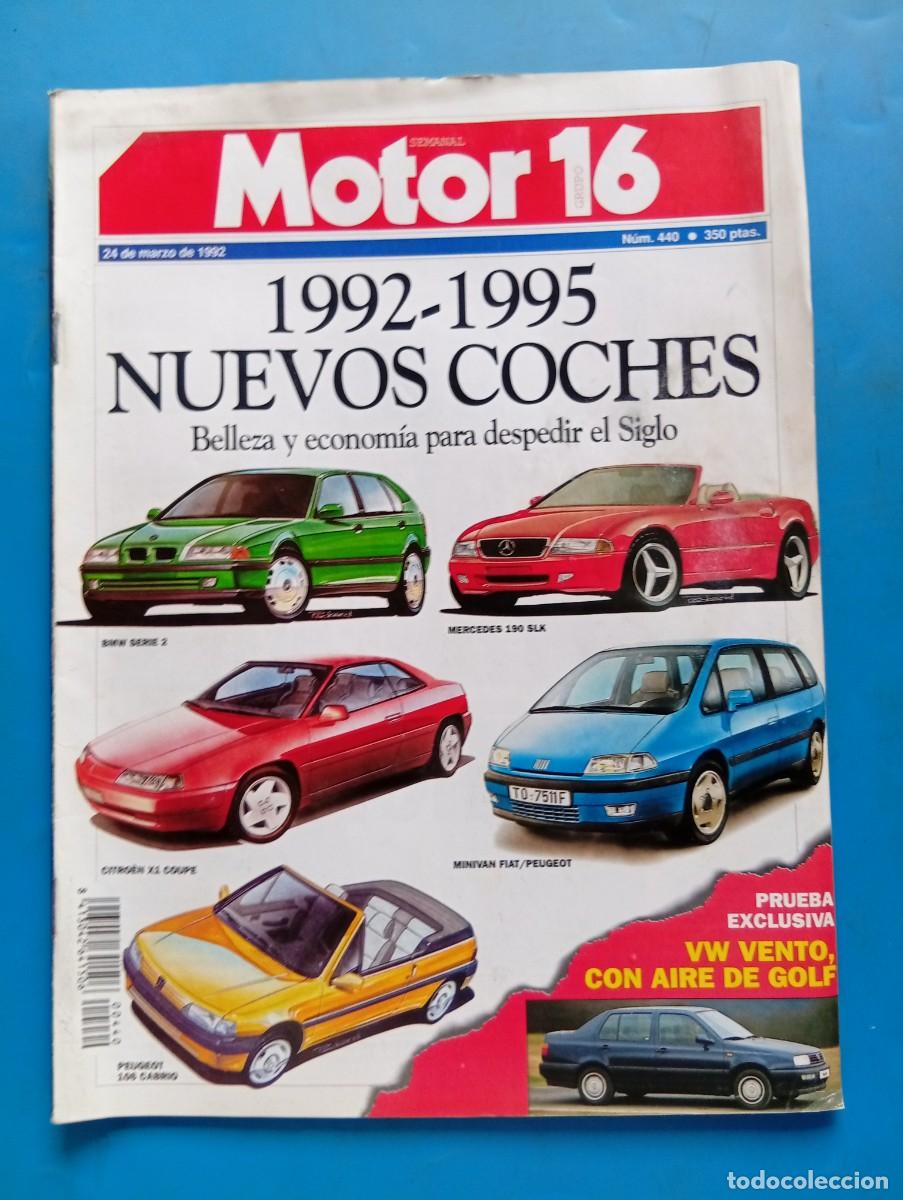 Coches: MOTOR 16. N&ordm; 440. A&Ntilde;O 1992. PRUEBA: AUDI 80 TDi. MITSUBISHI ECLIPSE. CAMPEONATO DE RALYES DE .. LEER