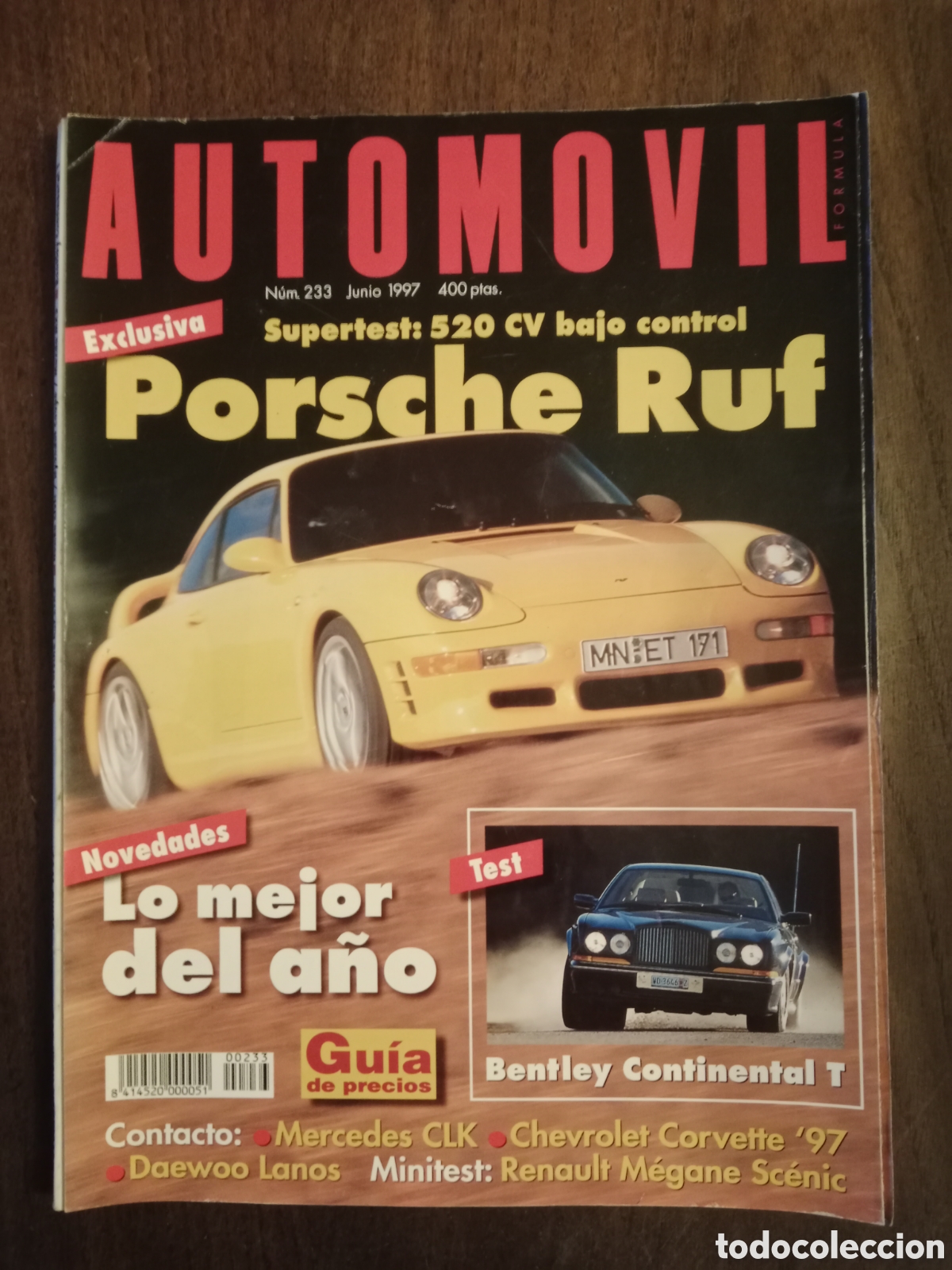 Coches: Revista autom&oacute;vil n. 233 de 1997
