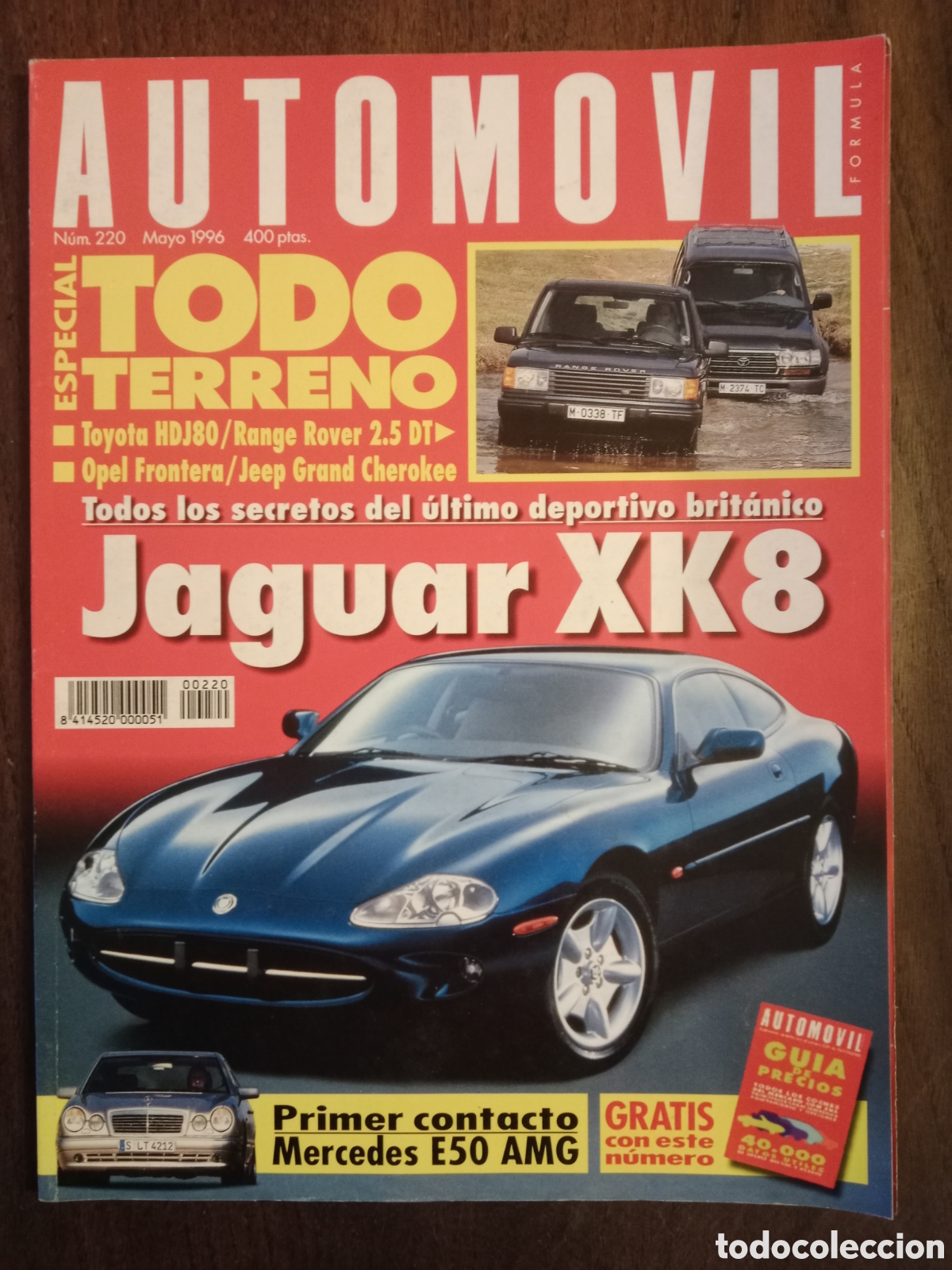 Coches: Revista autom&oacute;vil n. 220 de 1996