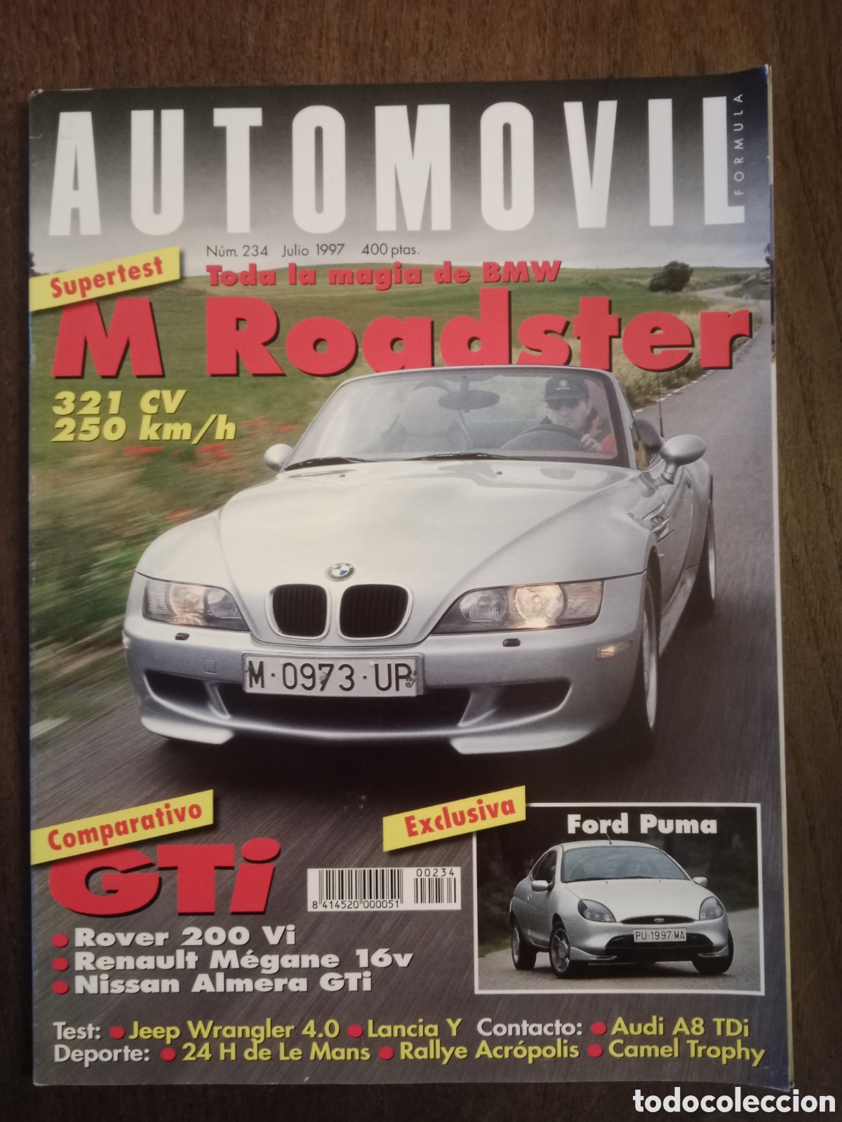 Coches: Revista autom&oacute;vil n. 234 de 1997