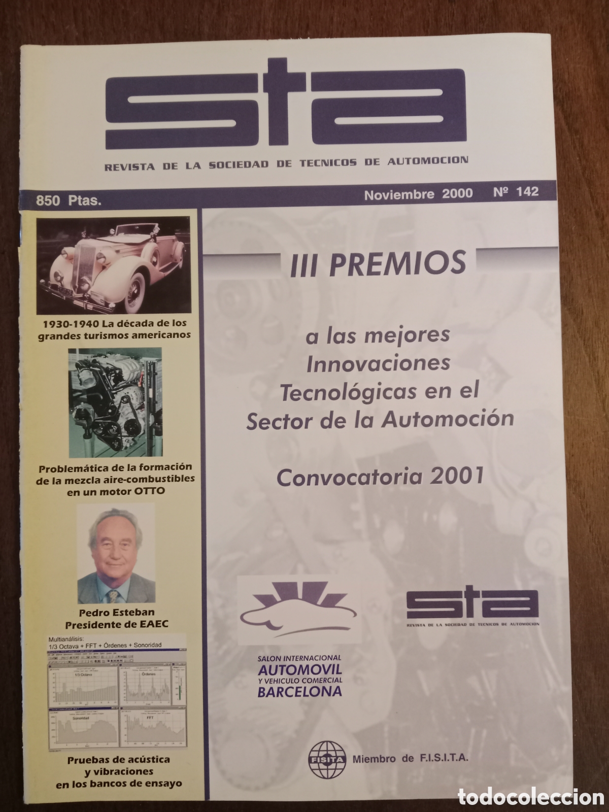 Coches: Revista STA n. 142 de 2000 autom&oacute;vil