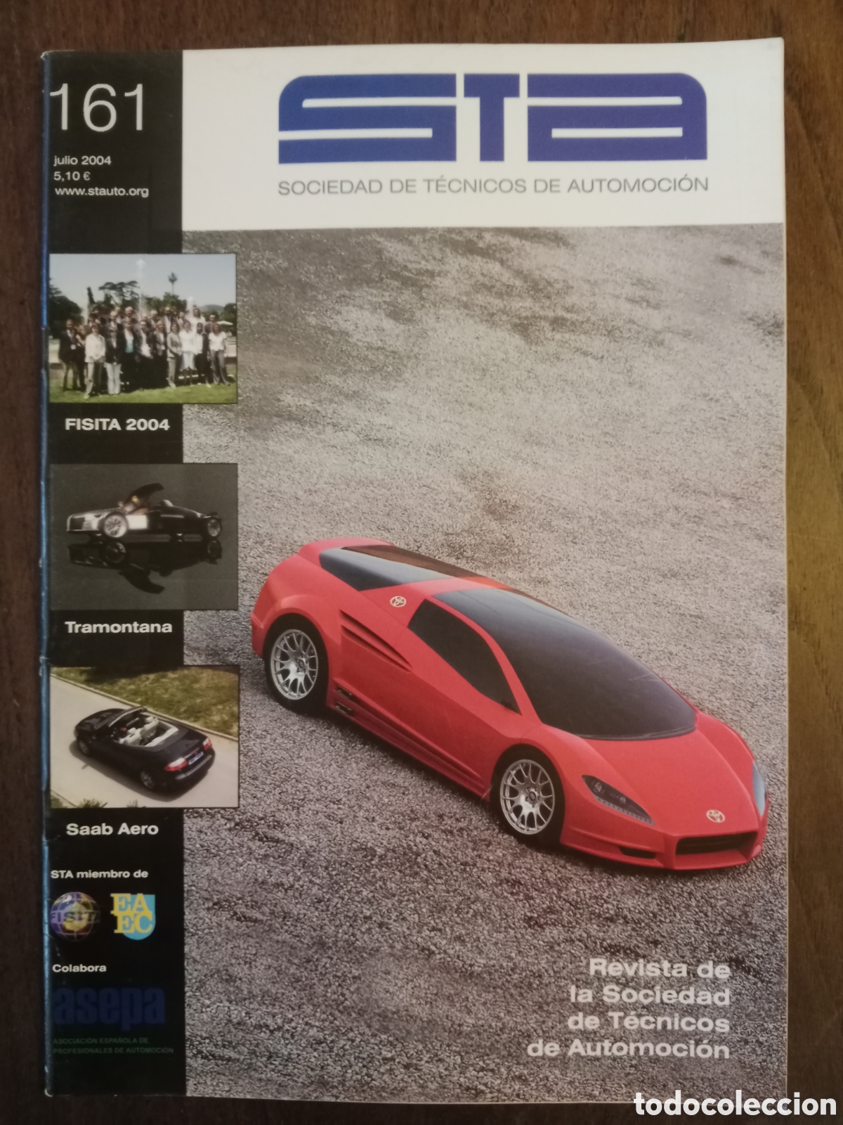 Coches: Revista STA n. 161 de 2004 autom&oacute;vil