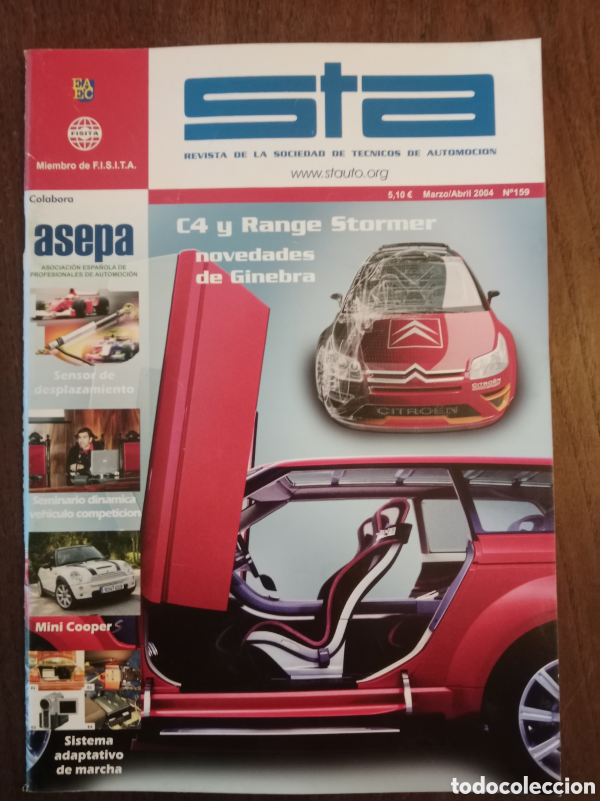 Coches: Revista STA n. 159 de 2004 autom&oacute;vil - Foto 1