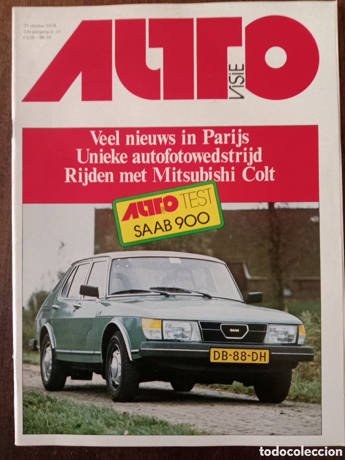 Coches: Revista auto visie n. 21 de 1978 autom&oacute;vil
