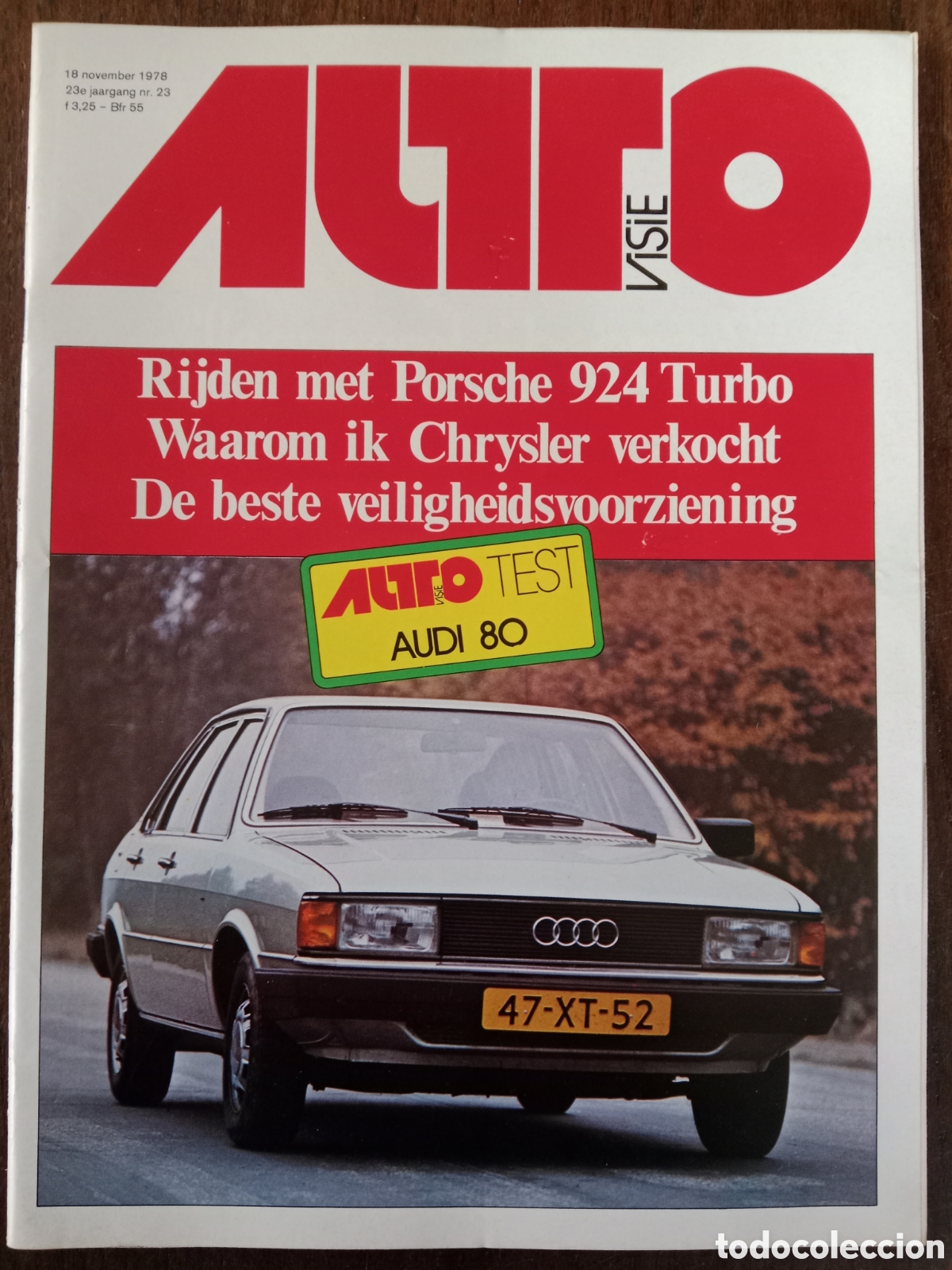 Coches: Revista auto visie n. 23 de 1978 autom&oacute;vil