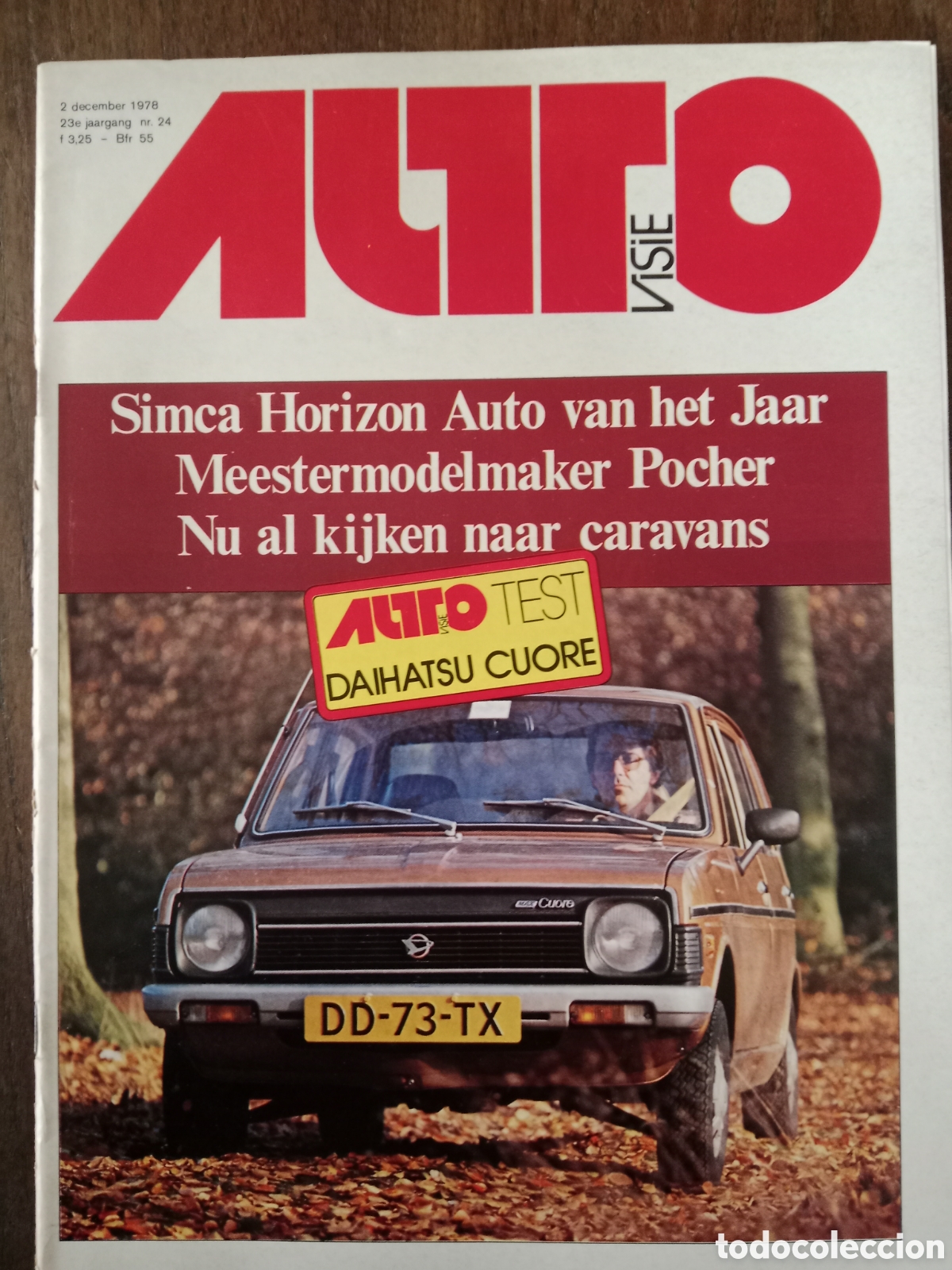 Coches: Revista auto visie n. 24 de 1978 autom&oacute;vil