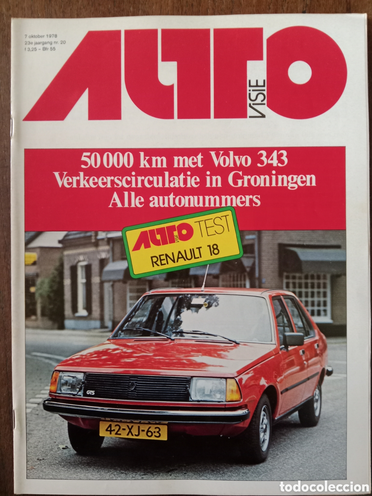 Coches: Revista auto visie n. 20 de 1978 autom&oacute;vil