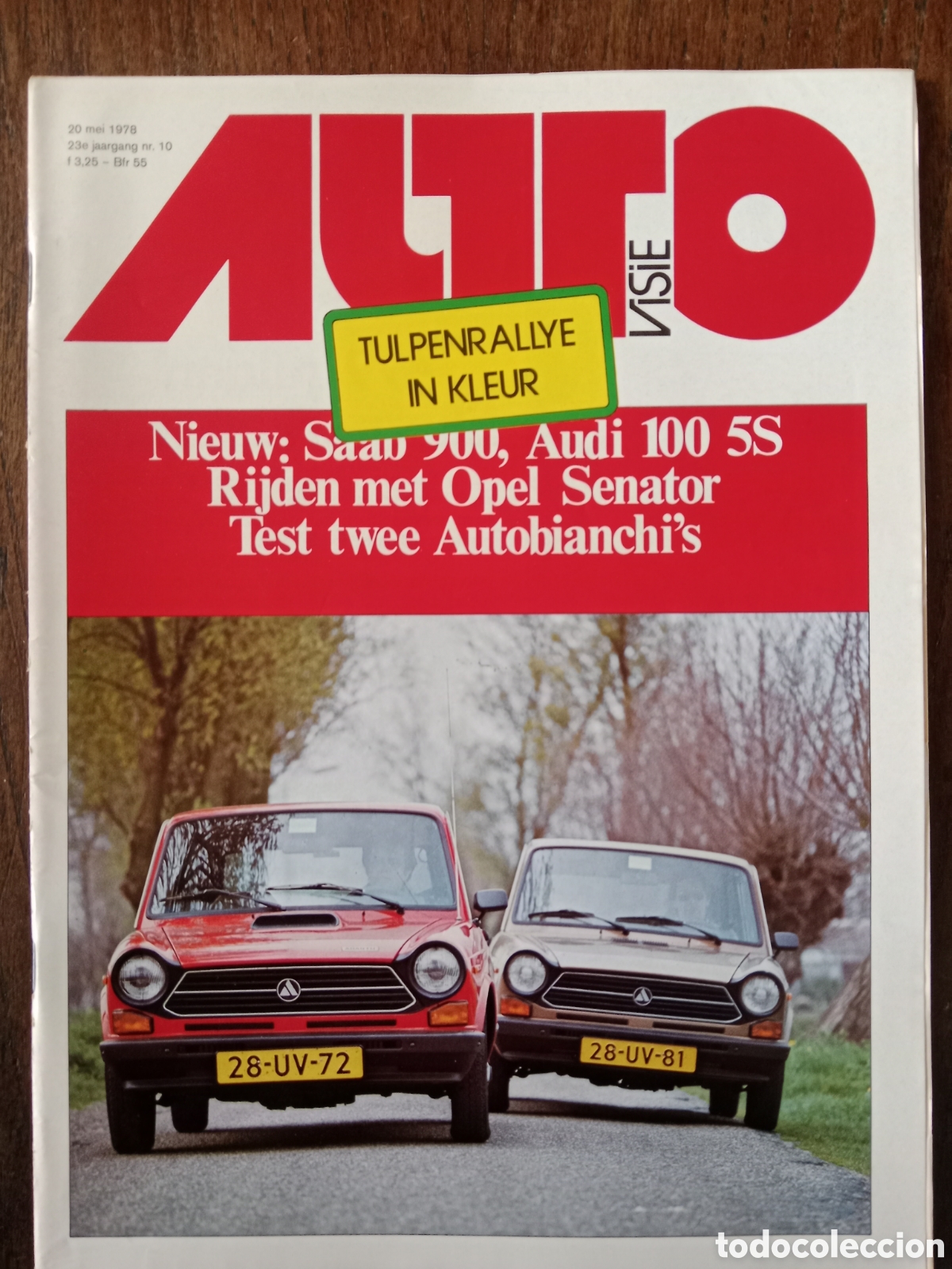 Coches: Revista auto visie n. 10 de 1978 autom&oacute;vil