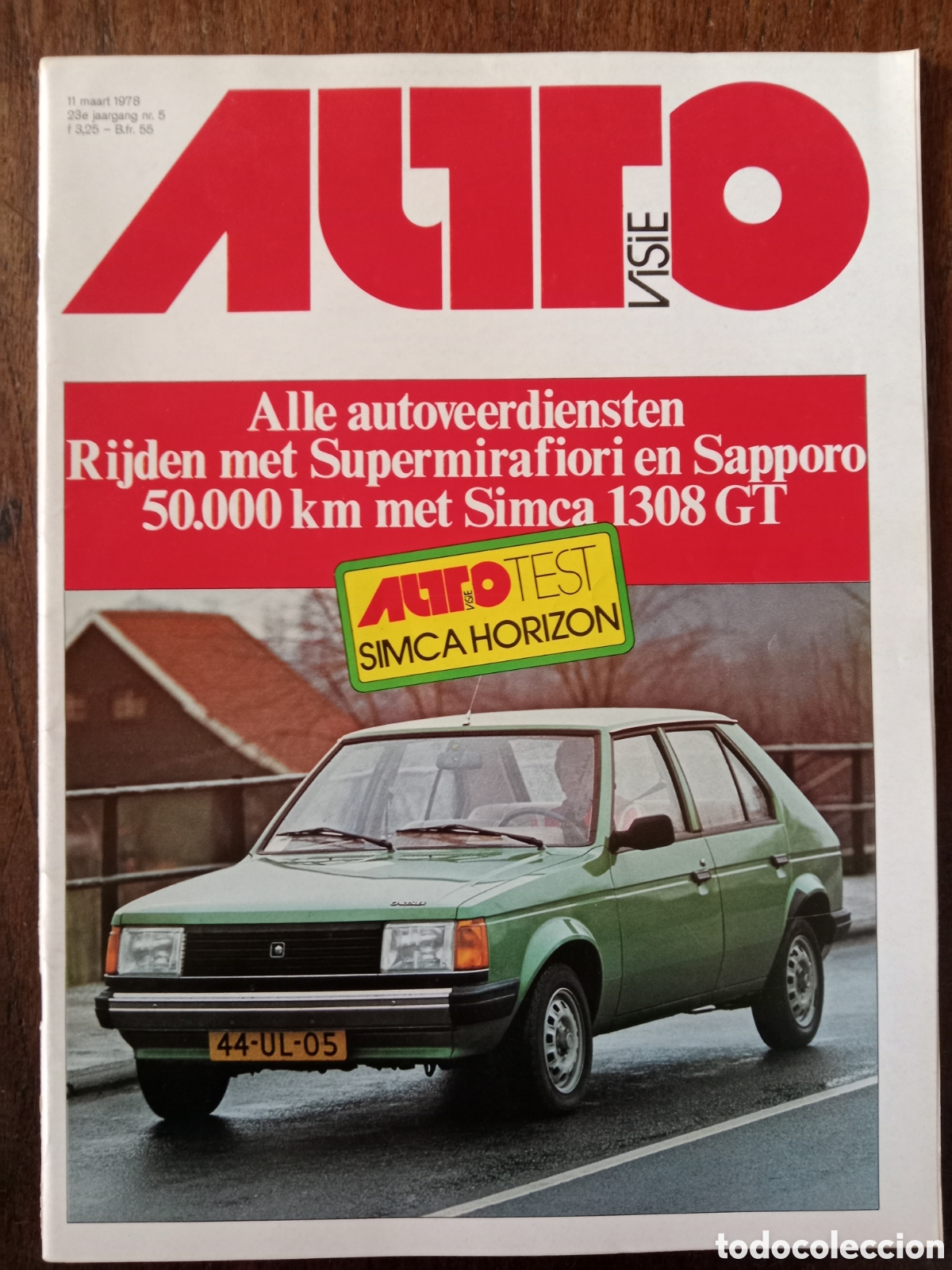 Coches: Revista auto visie n. 5 de 1978 autom&oacute;vil