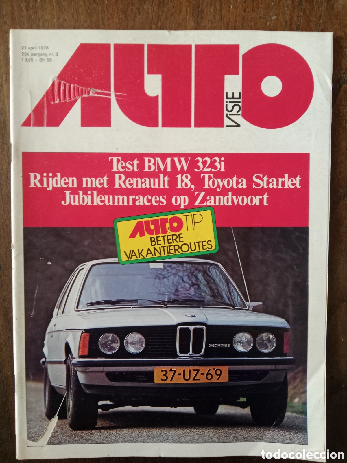 Coches: Revista auto visie n. 8 de 1978 autom&oacute;vil
