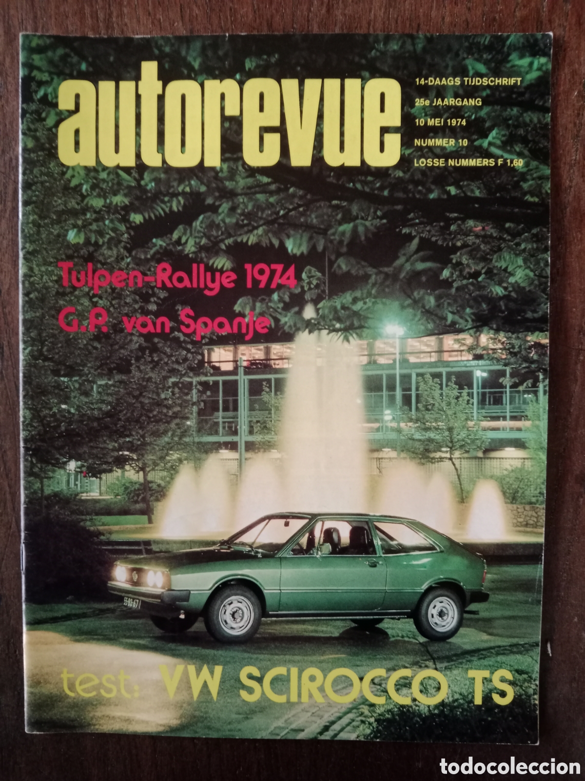 Coches: Revista autorevue n. 10 de 1974 autom&oacute;vil