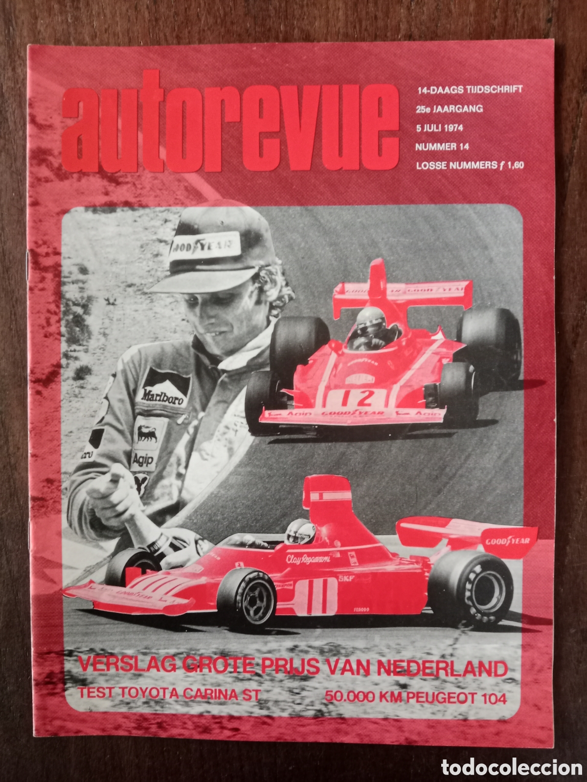 Coches: Revista autorevue n. 14 de 1974 autom&oacute;vil