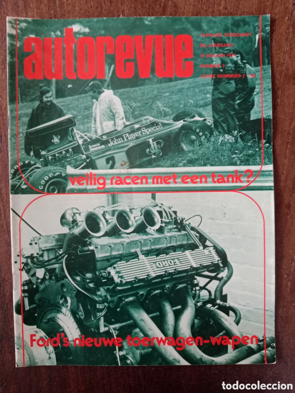 Coches: Revista autorevue n. 2 de 1974 autom&oacute;vil